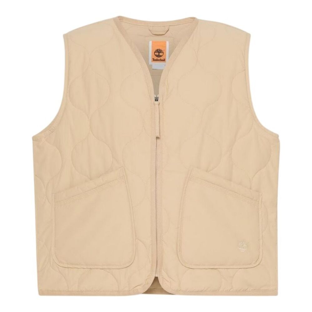 Timberland Mens Quilted Vest / Safari